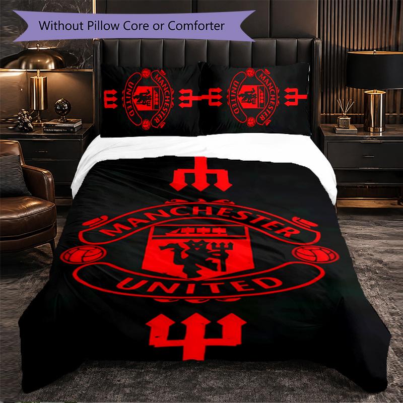 Manchester United 3 Piece Bedding Set