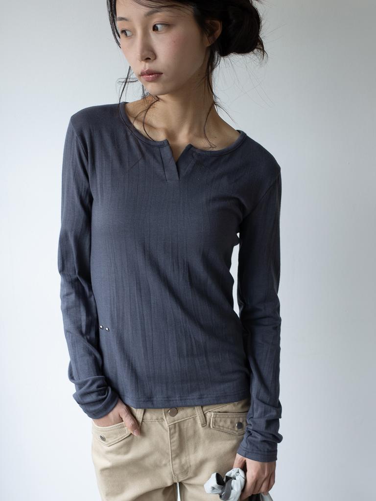 Onseuka Soft Touch Wrinkle T (Charcoal)