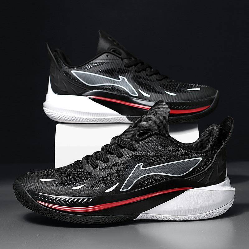 Spring and summer low-top basketball shoes Mesh Jaws actual basketball shoes Middle school students professional competition sports training shoes