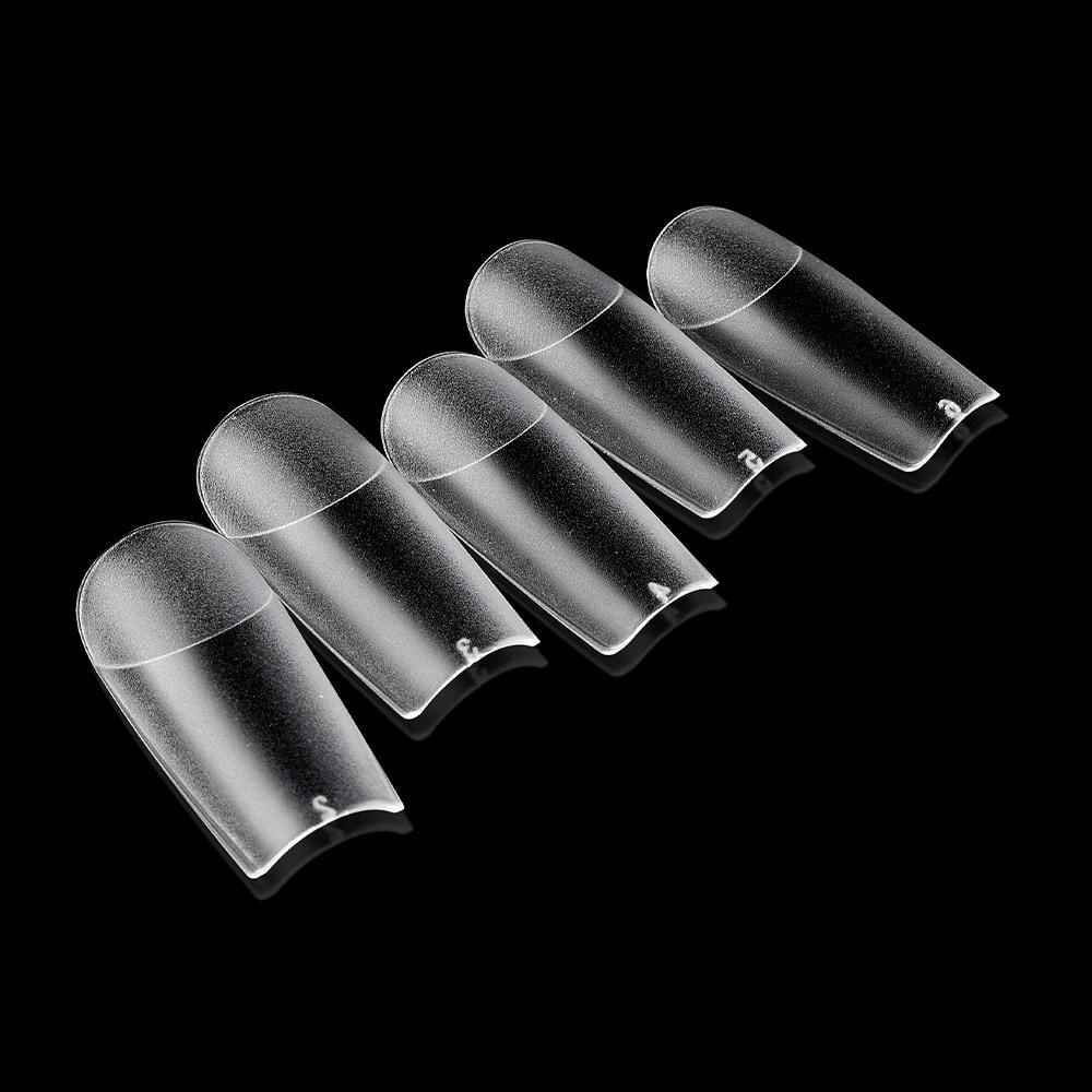 120 Pieces/box Extension False Nail Tips Acrylic Fake Finger UV Gel Polish Quick Building Mold Sculpted Full Cover Nail Tips Manicures Tool Set