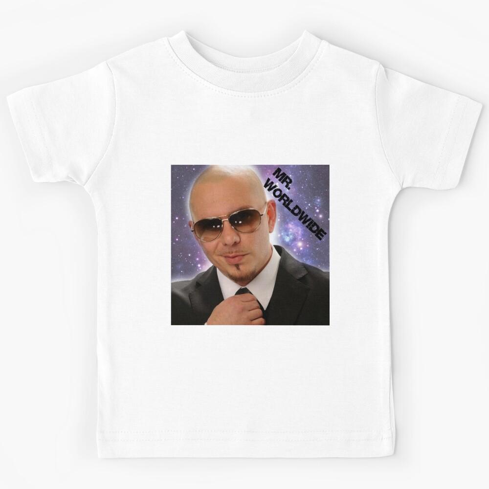 Mr Worldwide Pitbull Singer Kids T-Shirt 150
