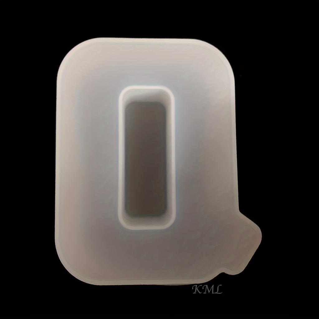 26 Stück Silikonform für englische Buchstaben, 10 Silikonformen für Ziffern, 26 Buchstaben- und Zahlenformen Handgefertigter Buchstaben-Harzguss