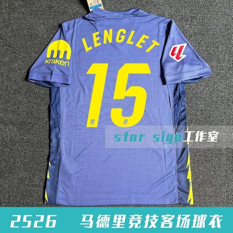 2526 Football Jerseys AC Miami Messi Barcelona Real Madrid Bellingham Mbappe Team Sports