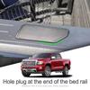 2 Stück für Chevrolet Chevy Colorado GMC Canyon 2015 - 2025 Taschenabdeckungen LKW Pickup Schutz Ladeflächen-Schienenloch-Stopfen Zubehör