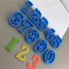 10Pcs/set Large 0-9 Arabic Numbers Cookie Cutter Molds Plastic 3D Pressable Biscuit Fondant Stamps DIY Birthday Cake Decoration