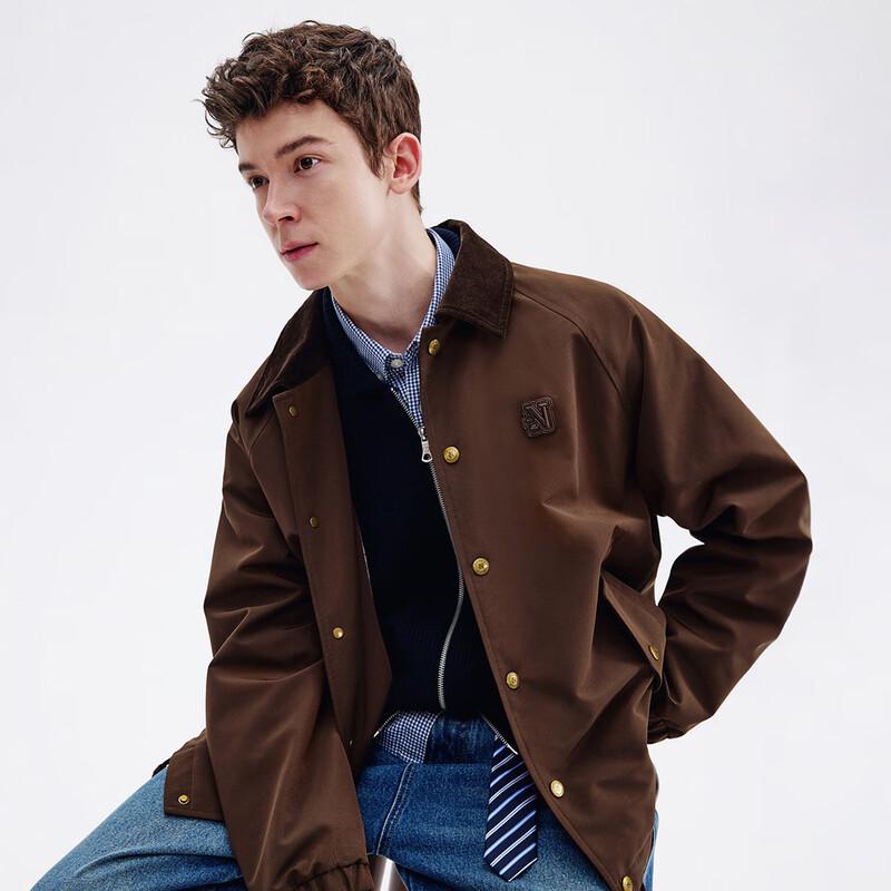 

Navigare Casual Turn-Down Collar Short Jacket 3XL