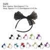 Spitzen-Schleifen-Haarband Retro Großes Haarband 80er Jahre Kostüm Haar-Accessoires Kopfschmuck Dekoration Geburtstagsgeschenk Teenager Mädchen Frauen