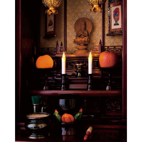 Remote Controlled Candles, Flickering II, 1 Pair, Black, 6157000100014