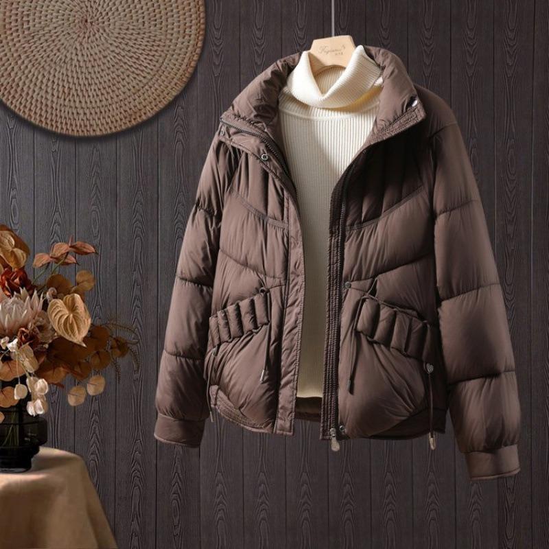 Women's Cotton-padded Clothes Short Cotton-padded Clothes New Loose and Thickened Winter Warm Jacket Bread Cotton-padded Jacket