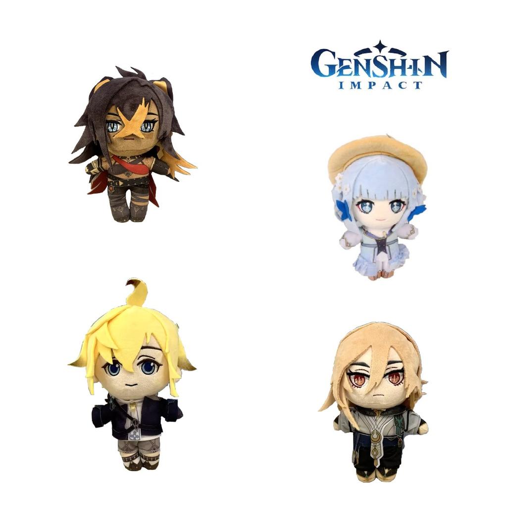 Stuffed Impact Genshin Doll Kaveh Mika Dehya Soft Plush Toy Gifts Birthday