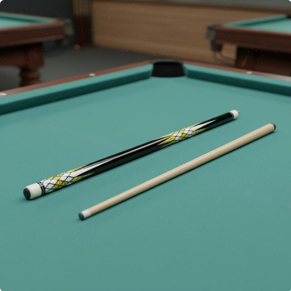 Billiards Ball Cue Leather Tip Pool Hand Polished Equipment for