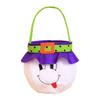 Happy Gift Basket Trick Or Treat Halloween Candy Bag Pumpkin Handbag Tote Bags Loot Bag