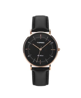 TORSO The Classic Quartz Leather Men's Watch T41L-M-RBBK