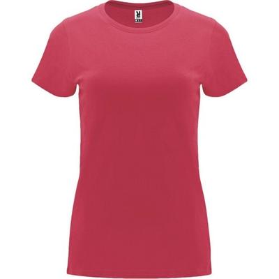 Womens/Ladies Capri Short-Sleeved T-Shirt