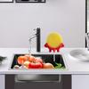 3D Printed Sponge Holder Sponge Holder Funny Kitchen Sink with Drainage Cute Hanging Edge Sponge Stand for Countertop