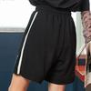 Li Ning X Disney Collaboration Sports Fashion Series Loose Knit Sports Shorts Women Shorts Black AKSR570-1