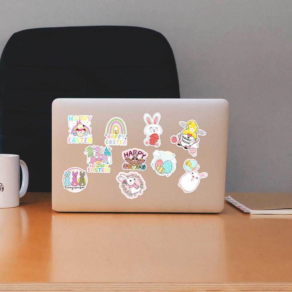 50 Easter Graffiti Stickers Suitcase Car Laptop Skateboard Mobile Phone Waterproof Decorative Stickers