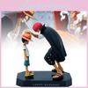 Unique Luffy And Shanks Scene Figure Crafted From Durable Pvc For Collectible Displays