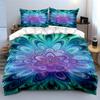 Mandala-inspired floral design. Bedding sets Duvet cover sets Duvet covers Pillowcases(1* Duvet Cover 2* Pillowcases without duvet insert)
