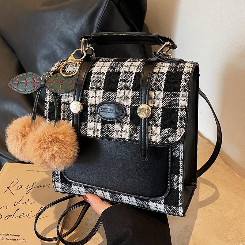 Premium Gesp Dames Rugzak Dames 2025 Mode Messenger Bag Niche Studenten Schoudertas Handtas