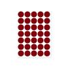 Colorful A5 Dot Stickers: Blank Round Adhesive Labels for Handwriting, Classification, and Sealing