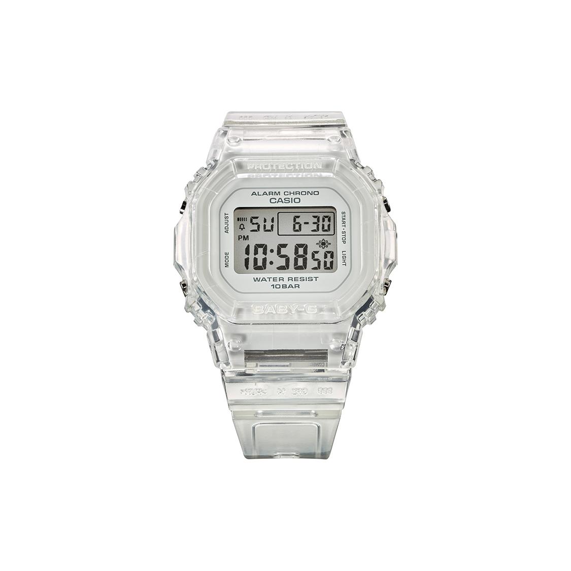 CASIO Women s BABY-G White Watch BGD-565S-7PR BGD-565S-7PR Transparent
