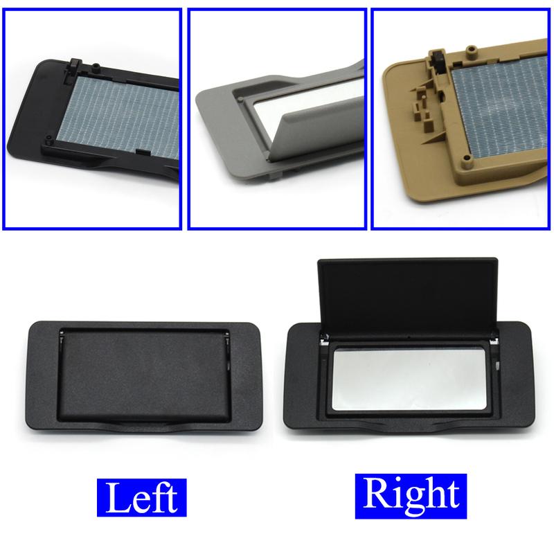 Car Sun Shade Mirror Internal Makeup Mirror for Mercedes-Benz ML GL R Class W164 X164 W251 2006-2011