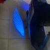 2pcs New Motorcycle Mofei Light Angel Wings Welcome Lights Projection Lights Carpet Lights Modified General Atmosphere Lights