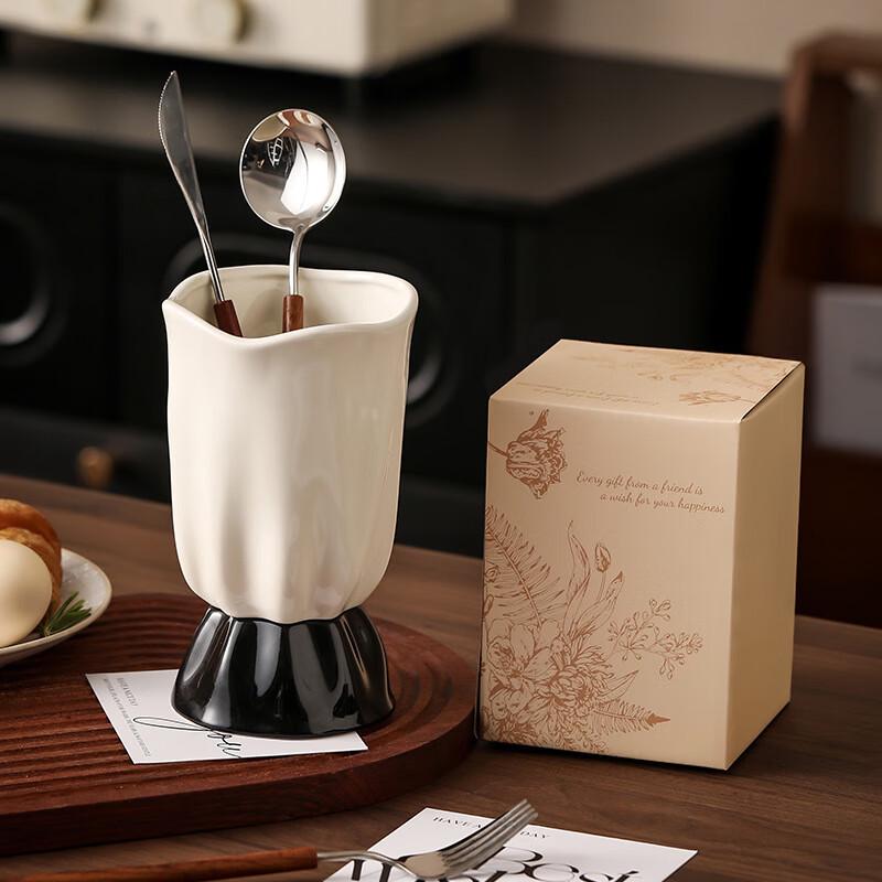 

Deou Starlight Ceramic Chopstick Holder with Draining Rack