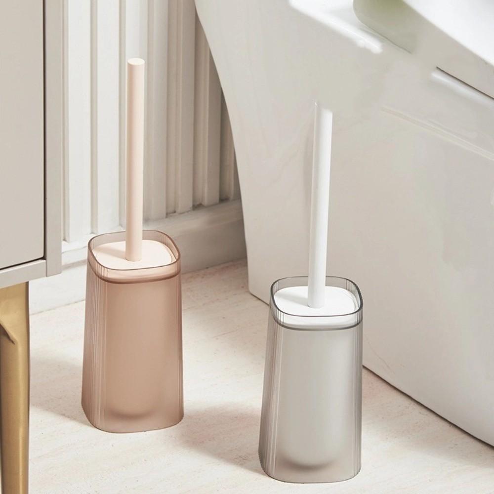Plastic Toilet Brush Long-Handled Closestool Brush Practical Toilet Scrubber  Washroom