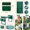 Sgabello da Giardino per Ginocchioni Seduta Ginocchioni Giardino Giardinaggio Sedia Ginocchioni Sgabello per Attrezzi da Giardino con Kit di Attrezzi Sgabello da Giardino per Ginocchioni