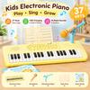 Kids 37-Key Electronic Piano Toy Set USB Rechargeable