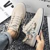 New braided corduroy fisherman shoes board shoes lazy shoes one pedal cloth shoes trendy men's shoes four seasons