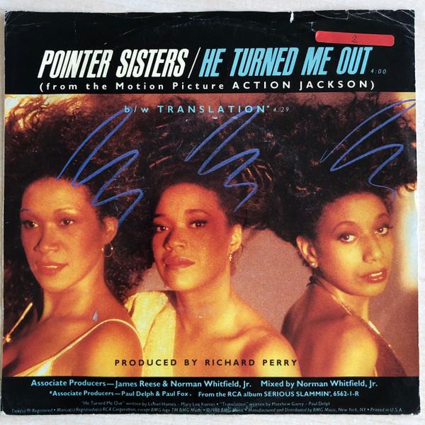 

7inch Record POINTER SISTERS - He Turned Me Out 68657R RCA 1987 US Dance & Electronica Used