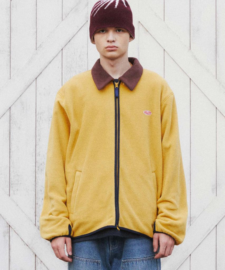 Wmc Soft Fleece Jacket_Mustard
