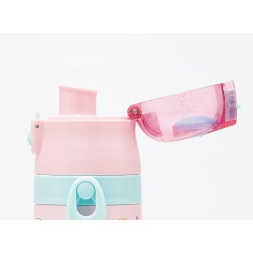 Skater Children's Stainless Steel Kids Water Bottle Direct Drinking 470ml Tropical PreCure Girls SDC4-A