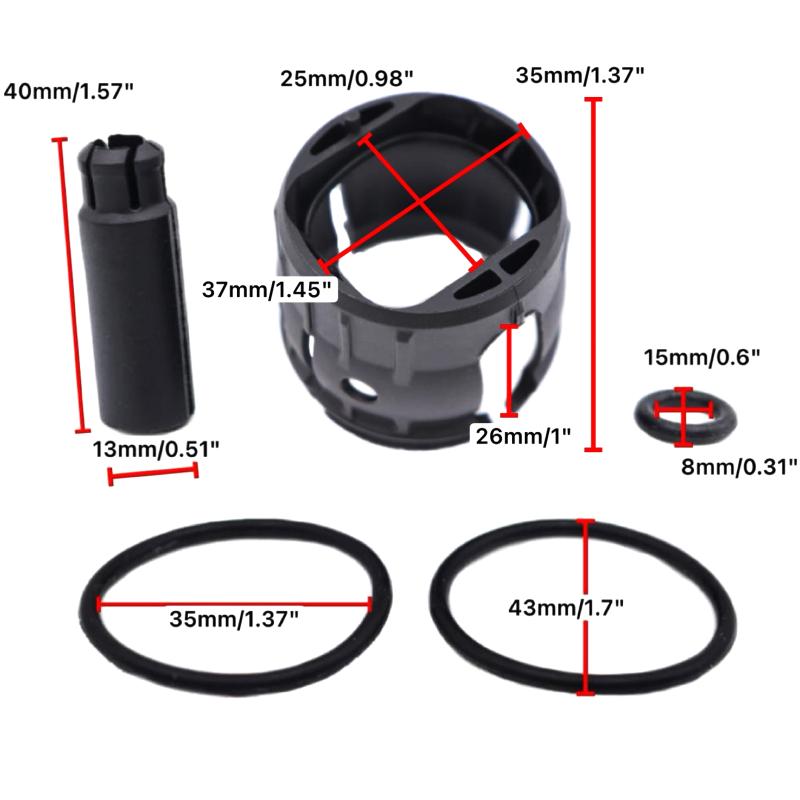 

[Q]Automotive Gear Shifter Bushing For Astra Combo Meriva Vectra Zafira F23 Gear Shift Stick Repair Bush чёрный