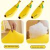 Cojín de Peluche de Plátano Suave Juguete de Fruta Relleno para Niños 35/50cm Largo Abrazable Cojín para Siesta para Sofá Cama Oficina Regalo Divertido para Eventos de Empresa y Amantes del Plátano