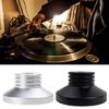Black Record Weight Clamp Aluminum Disc Stabilizers for 7inch 45RPM Records Elevates Listenings