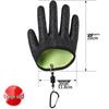 Non-slip Anti-puncture Fishing Gloves with Magnetic Buckle