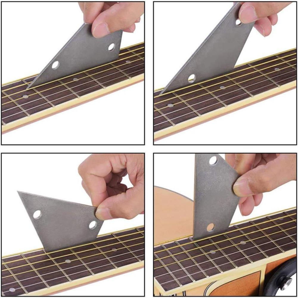 Guitar Tool Kit: Ruler, Level, Curvature Gauge, String Height Gauge, Guitar Notch Gauge