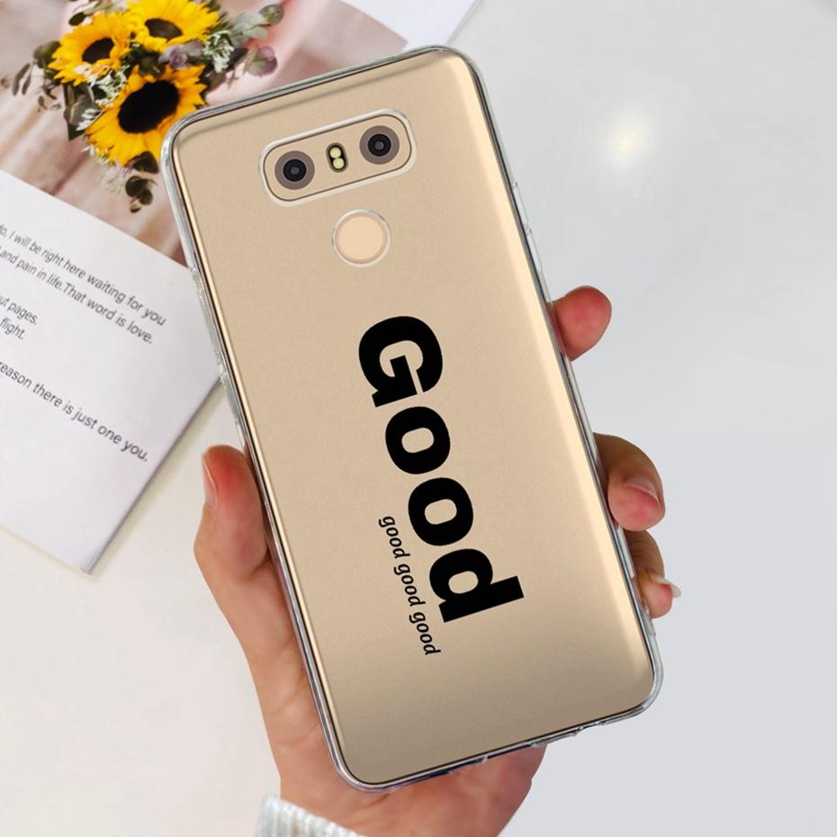Case For LG Q6 Plus H870 H871 G600L G600K G600S Cute Flower Cat Pattern Soft Silicone TPU Phone Cases For LG G6 G 6 G6plus