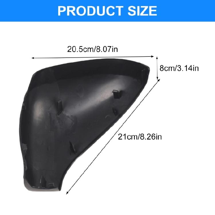 Left/Right Door Wing Mirror Cover Caps Case Easy Installation Replacement Automotive Accessories 9680194877 9680194977