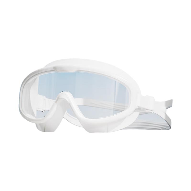 

Jingdong Jingzao Large Frame Swimming Goggles, Anti-Fog, Waterproof, High-Definition, Diving Goggles, White білий