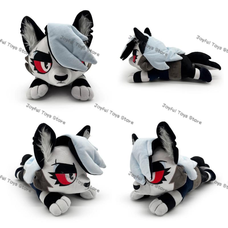 in stock Hazbin Hotel Helluva Boss Loona Plush-Like Texture Cute Toy Soft Stuffed Pillow Cartoon Character Doll Friend Gift