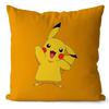 Pokemon Pikachu Cartoon Anime Pillow Covers Decorative Home Doublesided Print Square Pillow Bedroom Room Decoration Pillowcase