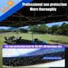 Waterproof Tent Canopy 420D Oxford Cloth Sunshade Cover Portable Cover Awning Fabric  Outdoor Camp
