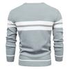 Spring Autumn Casual Sweater Men's Pullover Sweater Slim Men's Sweater Fashion Trend Simple Men's Sweater Long Sleeve Warm