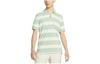 Polo Shirts Men's Green Polo Collar Moderate Straight Fit DH0901-308