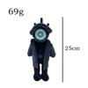 Skibidi Toilet Titani TV Man Speakerman Cameraman Peluche Titani Drill Man Clock Speaker Man Camera Man Peluche Giocattolo Morbido